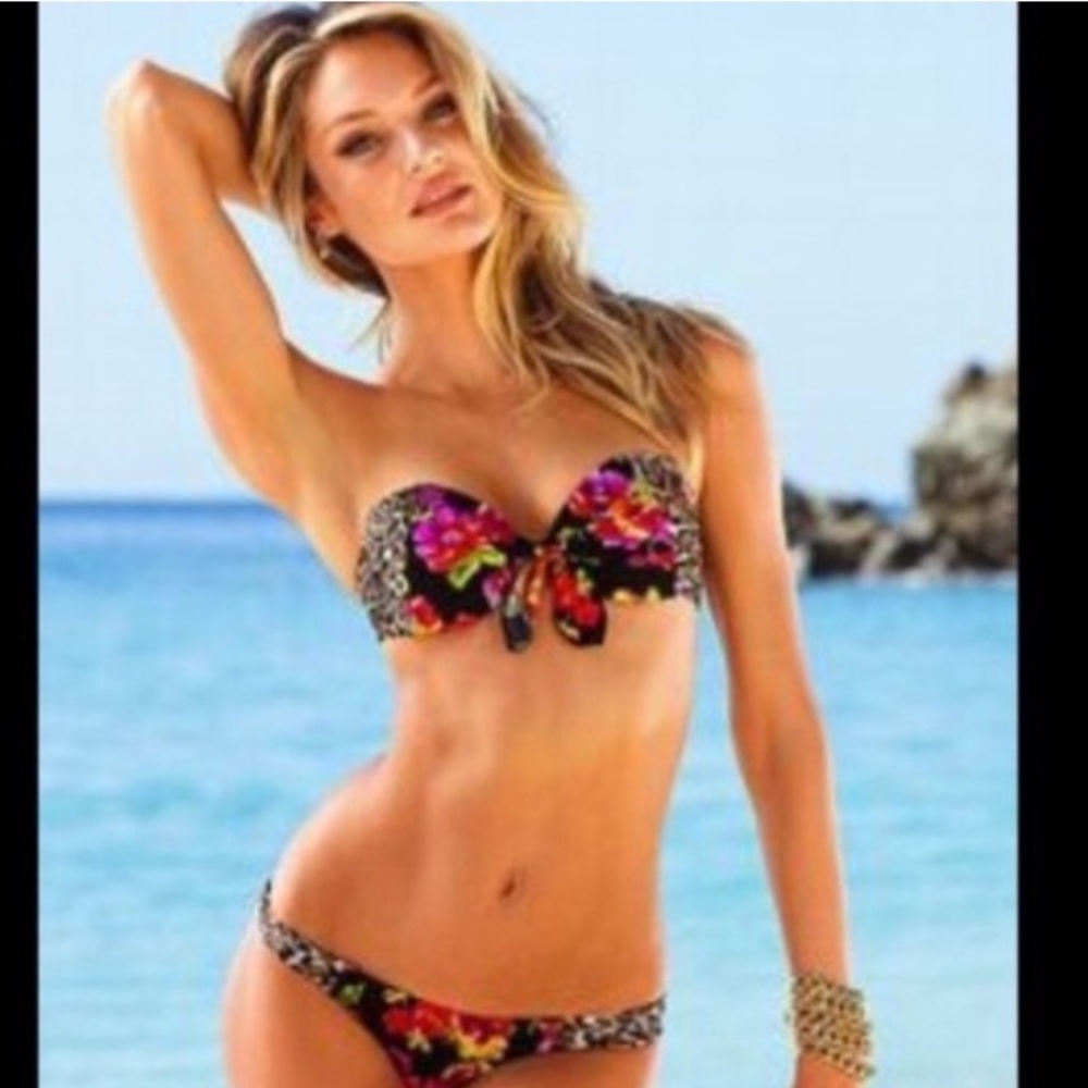 🌺 Victoria’s Secret Bombshell Cheetah Bikini Set
